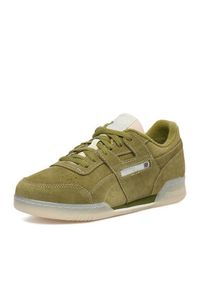Reebok Sneakersy EO-WORKOUT PLUS 100244988 Zielony. Kolor: zielony. Materiał: skóra, zamsz. Model: Reebok Workout #5