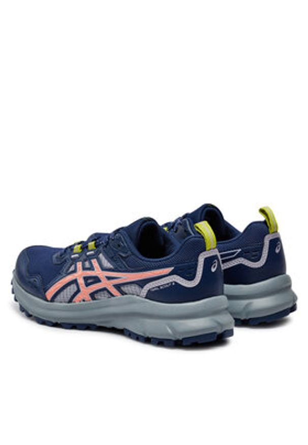 Asics Buty do biegania Trail Scout 3 1012B516 Granatowy. Kolor: niebieski. Materiał: mesh, materiał