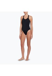 Strój pływacki jednoczęściowy damski Nike Hydralock Fusion Racerback. Kolor: czarny