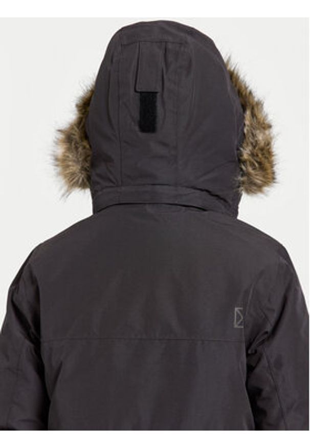 Didriksons Parka Oxid 504934 Czarny Regular Fit. Kolor: czarny. Materiał: syntetyk