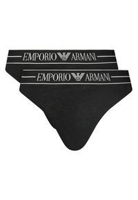 Emporio Armani Underwear Komplet 2 par fig klasycznych EW000403 AF10881 MC005 Czarny. Kolor: czarny. Materiał: bawełna #4