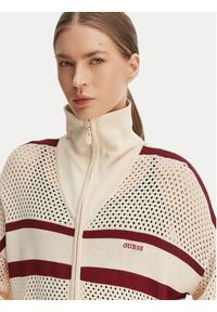 Guess Kardigan V6GR08 Z0729 Beżowy Regular Fit. Kolor: beżowy. Materiał: syntetyk #3