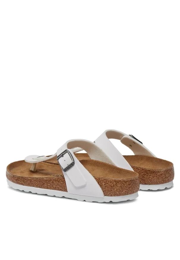 Japonki damskie Birkenstock Gizeh Birko-Flor. Kolor: biały