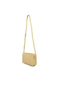Calvin Klein Torebka Foil Logo Elongated Camera Bag LV04F3276G Żółty. Kolor: żółty. Materiał: skórzane #3