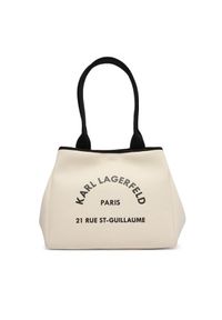 Karl Lagerfeld - Torebka KARL LAGERFELD. Kolor: beżowy #1