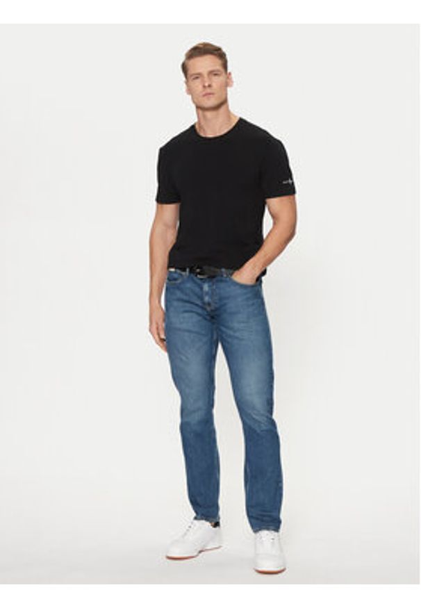 Polo Ralph Lauren Komplet 3 t-shirtów 714965508001 Czarny Slim Fit. Typ kołnierza: polo. Kolor: czarny. Materiał: bawełna