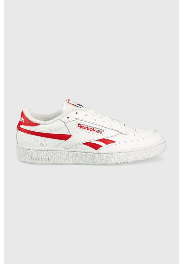 Reebok Classic sneakersy skórzane H04170 kolor biały. Nosek buta: okrągły. Zapięcie: sznurówki. Kolor: biały. Materiał: skóra. Model: Reebok Classic