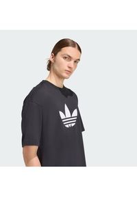 Adidas - adidas T-Shirt adicolor Trefoil KD4091 Czarny Loose Fit. Kolor: czarny. Materiał: bawełna #2