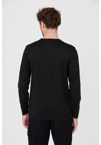 C.P. Company - C.P. COMPANY Czarny męski bawełniany longsleeve, Rozmiar XL. Kolor: czarny. Materiał: bawełna. Długość rękawa: długi rękaw #4