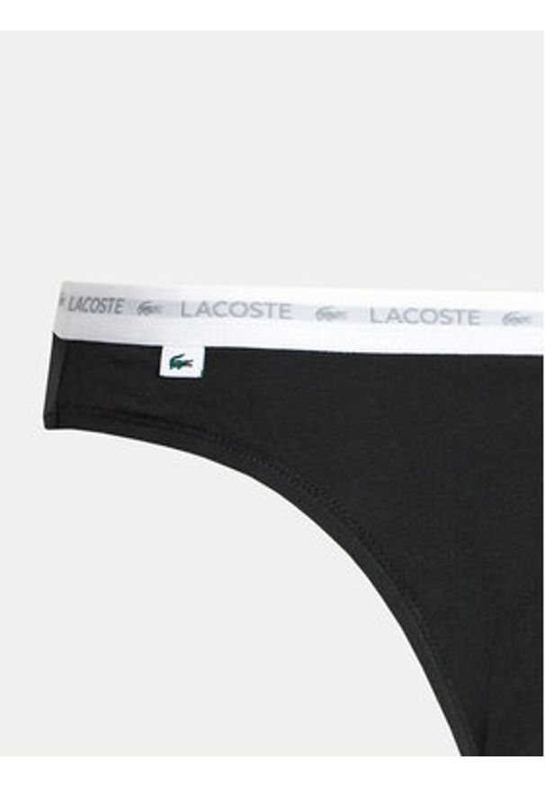 Lacoste Komplet fig 8F1338 Czarny. Kolor: czarny. Materiał: bawełna