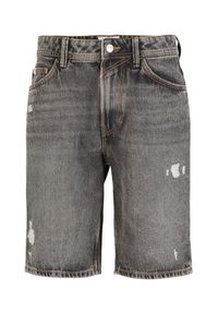 Tom Tailor Denim Szorty jeansowe 1035518 Szary Slim Fit. Kolor: szary. Materiał: bawełna #3
