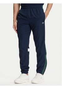 Lacoste Dres WH0226 Granatowy Regular Fit. Kolor: niebieski. Materiał: syntetyk #7