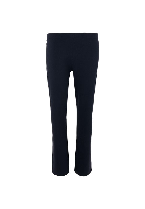 XTREME SOCKSWEAR - Damskie spodnie dresowe ATHL Dept. Fabiana – Granatowe. Kolor: niebieski. Materiał: dresówka. Wzór: melanż