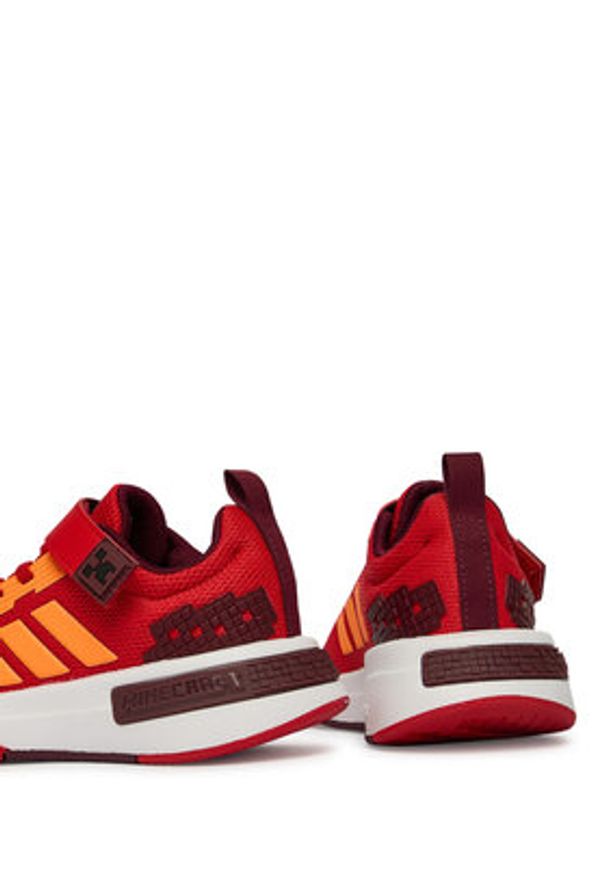 Adidas - adidas Sneakersy Minecraft Pro JR4548 Czerwony. Kolor: czerwony. Materiał: materiał