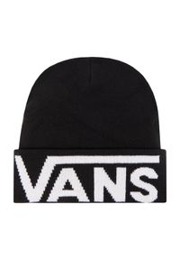 Vans Czapka Drop V Tall VN0A5FI3BLK1 Czarny. Kolor: czarny. Materiał: materiał