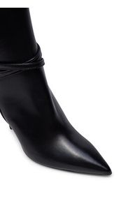 Love Moschino - LOVE MOSCHINO Botki JA21089G0LIA0000 Czarny. Kolor: czarny. Materiał: skóra #5