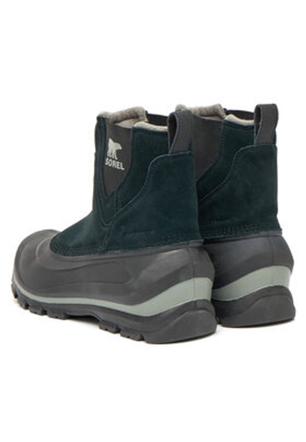 sorel - Sorel Śniegowce Buxton Pull On Wp 24 2084911010 Czarny. Kolor: czarny. Materiał: skóra, zamsz