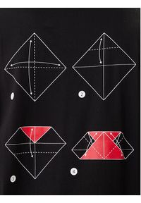 Hugo - HUGO T-Shirt Dalentin 50553429 Czarny Relaxed Fit. Kolor: czarny. Materiał: bawełna #4