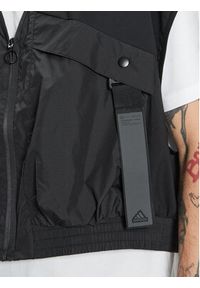 Adidas - adidas Kamizelka City Escape Premium Vest IC6735 Czarny Loose Fit. Kolor: czarny. Materiał: syntetyk #2