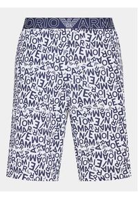 Emporio Armani Underwear Piżama 111893 3R508 98710 Granatowy Regular Fit. Kolor: niebieski. Materiał: bawełna #5