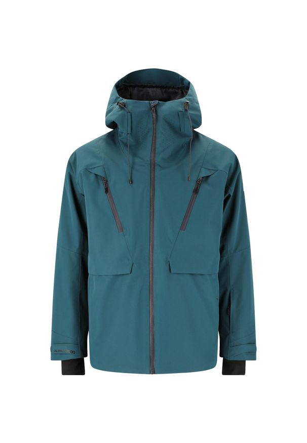 Kurtka narciarska Whistler Palmdale 10000. Kolor: niebieski, wielokolorowy, zielony. Sezon: zima. Sport: narciarstwo