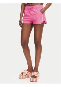 Roxy Szorty sportowe ERJBS03298 Różowy jasny Regular Fit. Kolor: różowy. Materiał: syntetyk #1