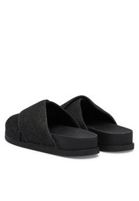 Tommy Jeans Klapki Tjw Comfort Slides Washed Denim EN0EN02898 Czarny. Kolor: czarny. Materiał: materiał #4