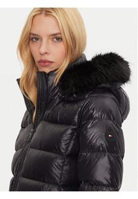 TOMMY HILFIGER - Tommy Hilfiger Kurtka puchowa WW0WW43122 Czarny Regular Fit. Kolor: czarny. Materiał: syntetyk. Sezon: zima #3