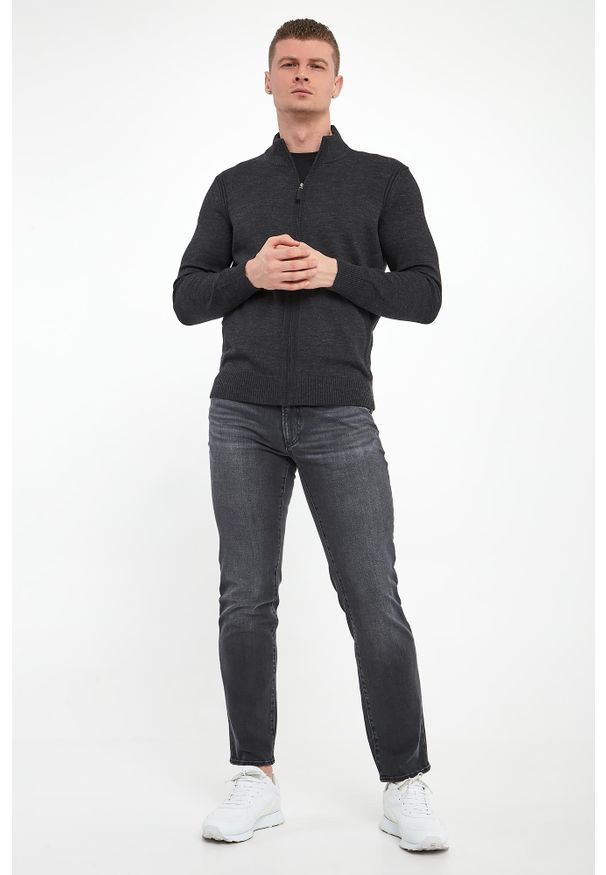 Sweter męski z wełną Jake BRAX. Materiał: wełna