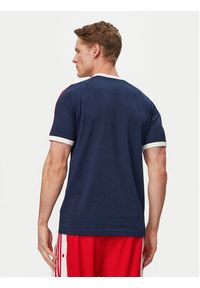 Adidas - adidas T-Shirt 3-Stripes KC8636 Granatowy Regular Fit. Kolor: niebieski. Materiał: bawełna #5