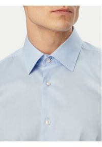 BOSS Koszula H-Hank 50560704 Niebieski jasny Slim Fit. Kolor: niebieski. Materiał: bawełna #5