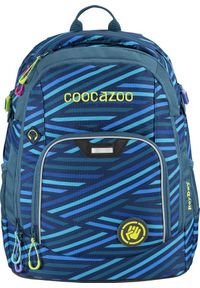 COOCAZOO - Coocazoo Plecak szkolny RayDay Zebra Stripe Blue. Wzór: motyw zwierzęcy #1