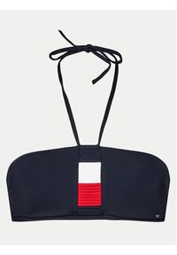 TOMMY HILFIGER - Tommy Hilfiger Góra od bikini UW0UW05297 Granatowy. Kolor: niebieski. Materiał: syntetyk #4