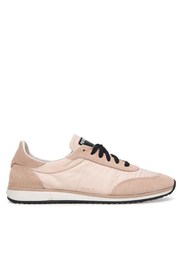 Patrizia Pepe Sneakersy 2Z0054/V040-F301 Różowy. Kolor: różowy. Materiał: skóra, zamsz