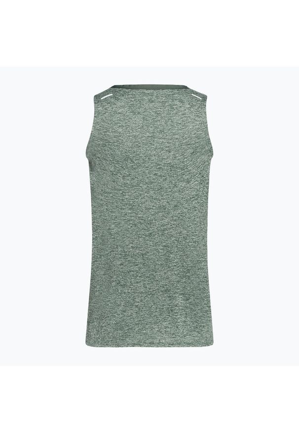 Tank top do biegania męski Nike Dri-Fit Rise 365. Kolor: zielony. Technologia: Dri-Fit (Nike)