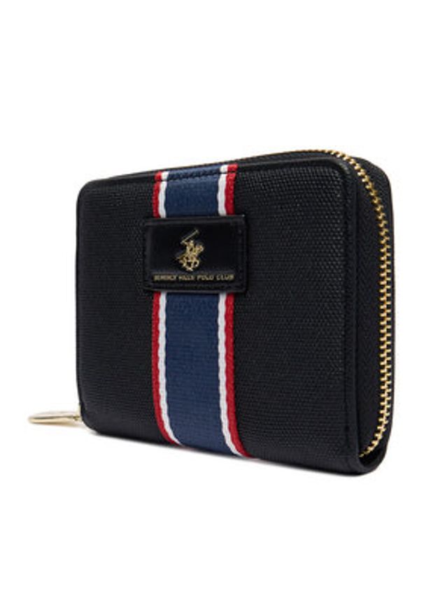 Beverly Hills Polo Club Portfel CEO-BHPC-W1-005-AW25 Czarny. Kolor: czarny. Materiał: materiał