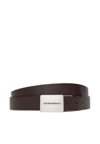 Emporio Armani Pasek Męski Y4S563 Y737E 88044 Czarny. Kolor: czarny. Materiał: skóra #3