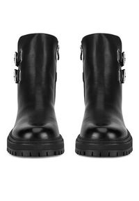 DeeZee Botki HY60208-3 Czarny. Kolor: czarny. Materiał: skóra #5