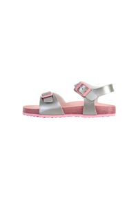 Sandały Geox Model J Adriel Girl Kolor Szary. Kolor: różowy. Materiał: tkanina. Sezon: lato