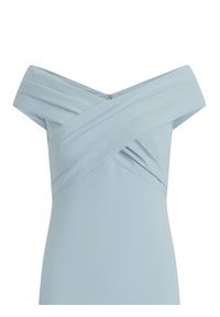 Lauren Ralph Lauren - LAUREN RALPH LAUREN Sukienka wieczorowa 253936391008 Błękitny Slim Fit. Kolor: niebieski. Materiał: syntetyk. Styl: wizytowy #6