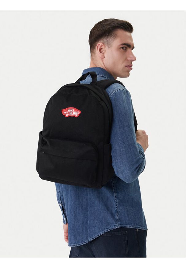 Vans Plecak VN000H56A2T1 Czarny. Kolor: czarny. Materiał: materiał