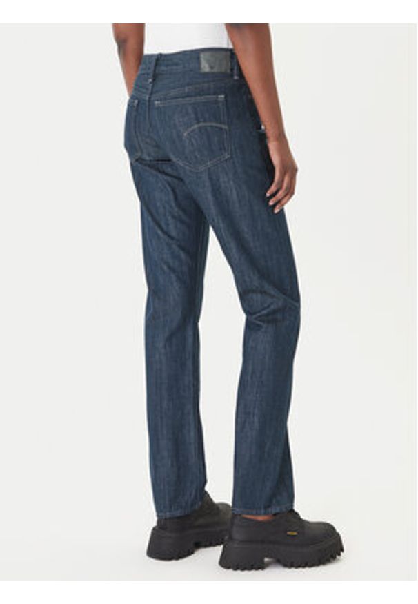 G-Star RAW - G-Star Raw Jeansy Lennoxx D28396-E358 Granatowy Straight Fit. Kolor: niebieski