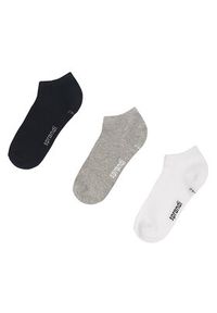 Sprandi Zestaw 3 par niskich skarpet męskich 0MB-002-AW23 (3-pack) Kolorowy. Materiał: bawełna. Wzór: kolorowy #3