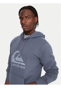 Quiksilver Bluza Comp Logo EQYFT05053 Niebieski Regular Fit. Kolor: niebieski. Materiał: syntetyk #5