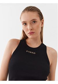 Pinko Top 100822 A15E Czarny Regular Fit. Kolor: czarny. Materiał: bawełna #3