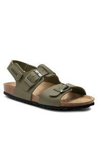 Geox Sandały J Ghita Boy J358LD 000BC C3009 S Khaki. Kolor: brązowy #2