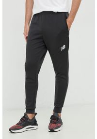 New Balance spodnie treningowe Tenacity męskie kolor czarny gładkie. Kolor: czarny. Materiał: materiał. Wzór: gładki #2