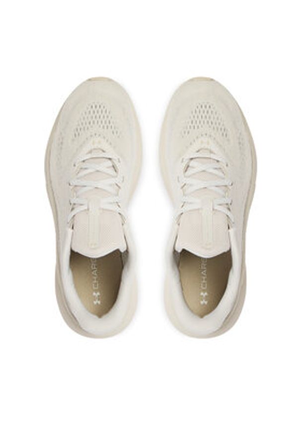 Under Armour Buty do biegania UA Turbulence 3 6006718 110 Écru. Kolor: kremowy. Materiał: materiał