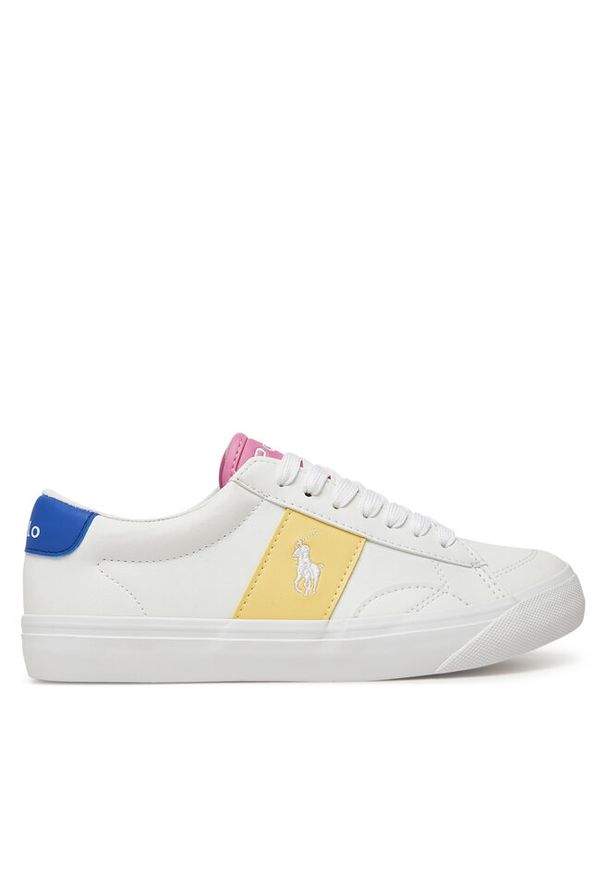 Sneakersy Polo Ralph Lauren. Kolor: biały