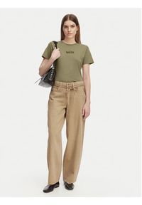 only - ONLY Jeansy Gianna 15372521 Beżowy Straight Leg. Kolor: beżowy #7